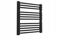 GRZEJNIK ŁAZIENKOWY STELLA 1120x450 CZARNA STRUKTU