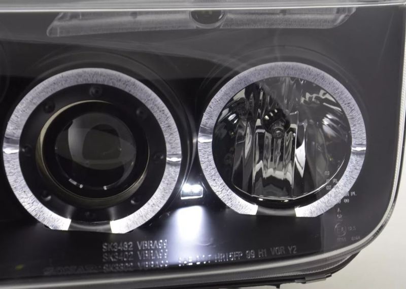 Lampy Reflektory Do VW BORA OD 1998 DO 2005 ROKU Soczewki LED H1 GRATIS zdjęcie 6