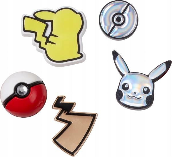 Przypinki Crocs Jibbitz Do Butów Pokemon 5 Pack zdjęcie 1