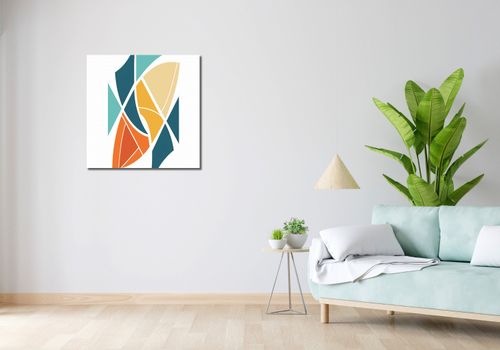 Obraz 70x70cm Stylizacja Roślin na Arena.pl