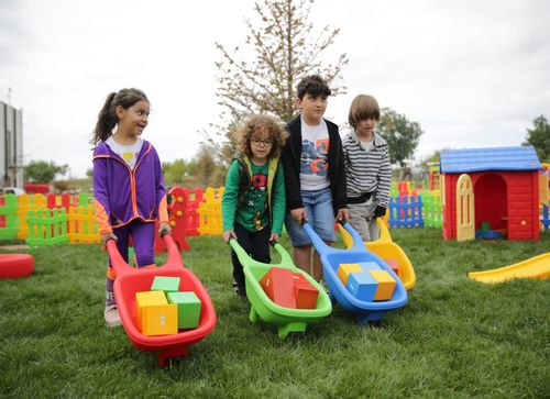 taczka dla dzieci King żółty na Arena.pl