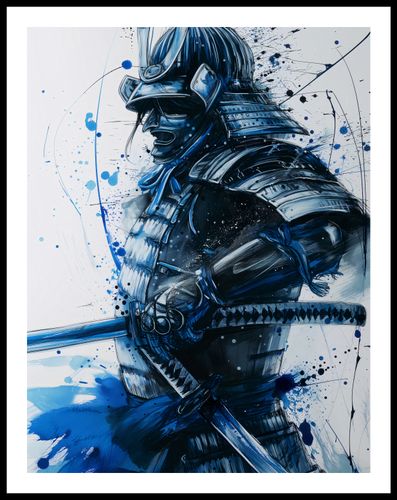 Plakat 50x65cm Samuraj w Błękicie na Arena.pl