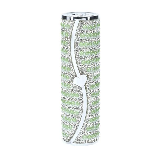 Candy - Lipstick Vibrator With 4 Attachments - Green zdjęcie 5