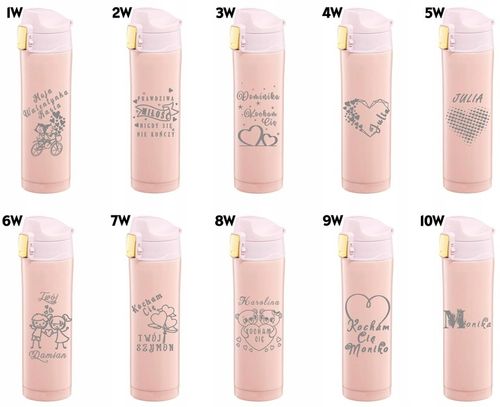 Kubek Termiczny z grawerem 420ml Twój Tekst dla Nauczyciela prezent na Arena.pl