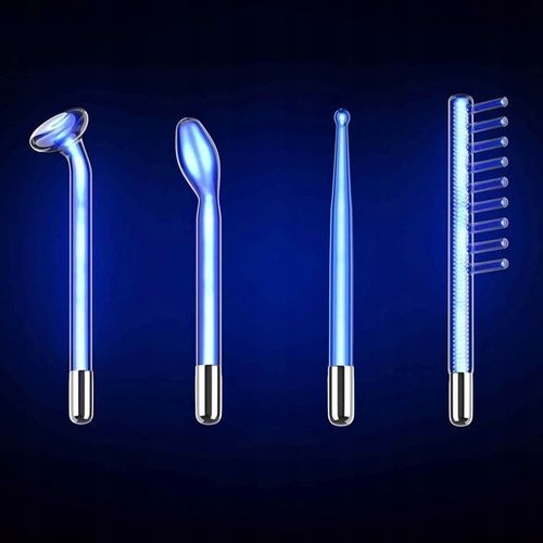 DARSONVAL DERMA WAND 4 PELOTY PIELĘGNACJA ELEKTRODY DO TWARZY WŁOSÓW na Arena.pl