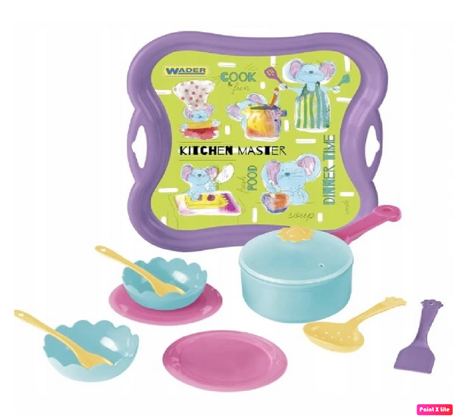 WADER Dinner Time zestaw obiadowy zdjęcie 1