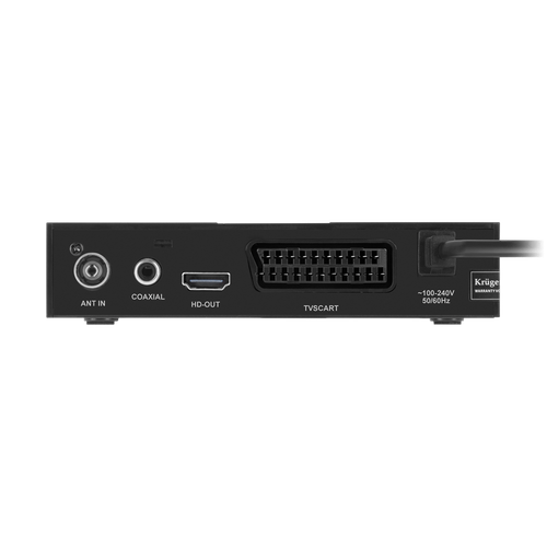 Tuner Dekoder DVB-T2 H.265 HEVC Kruger&Matz KM0550D Full HD USB PVR HDMI na Arena.pl