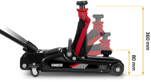 Podnośnik samochodowy 2,5 t Humberg HM-380 na Arena.pl