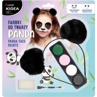 FARBKI DO TWARZY ZESTAW Z OPASKA PANDA KIDEA 7135