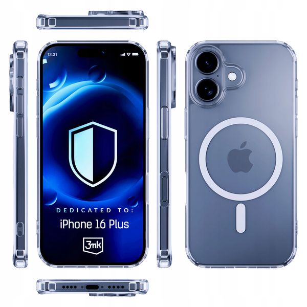 Pancerne etui z MagSafe na Apple iPhone 16 Plus - 3mk MagCase zdjęcie 2