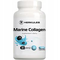 HERKULES Marine Collagen 120caps KOLAGEN RYBI KWAS HIALURONOWY WITAMINA C