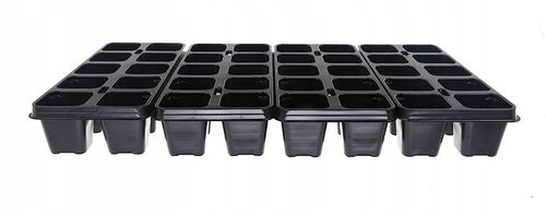 WIELODONICZKA DO SIEWU DONICZKA DO WYSIEWU ROZSAD TACA PODSTAWKA 40szt na Arena.pl