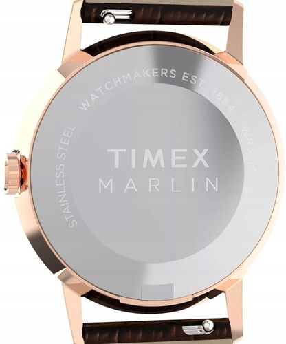 Zegarek Damski Timex TW2Y37700 brązowy na Arena.pl