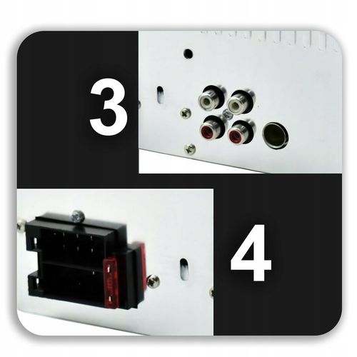 Radio Samochodowe Bluetooth 2-DIN USB SD MP3 RDS LCD AUX Pilot RGB Mikrofon na Arena.pl