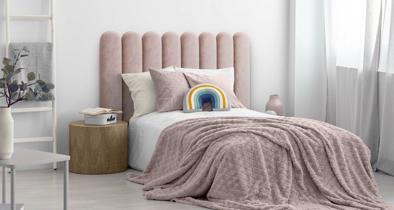 PANELE TAPICEROWANE PŁOTEK RÓŻOWY DLA DZIECI 80cm x 20cm zdjęcie 6