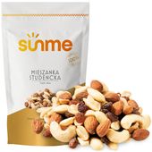 MIESZANKA STUDENCKA 1kg Orzechy Nerkowca Ziemne Migdały Rodzynki