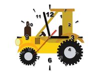 30X30CM ZEGAR TRAKTOR OBRAZ DREWNO