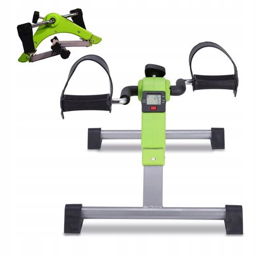 FUNKCJONALNY ROWEREK ROTOR TRENINGOWY SKŁADANY z LICZNIKIEM ZIELONY na Arena.pl