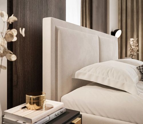 ŁOŻKO SOAVE II Z PODNOSZONYM STELAŻEM I POJEMNIKIEM NA POŚCIEL 180x200 na Arena.pl