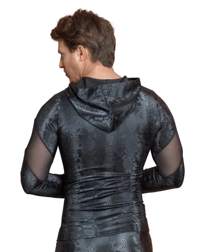 nek koszulka męska snake skin l z kapturem i zamek powernet na Arena.pl