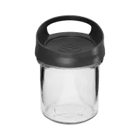 Pojemnik szklany 350 ml, z zakrętką do zawieszania