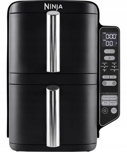 Air Fryer NINJA Double Stack 2470 W 7,6 l SL300EU Czarny na Arena.pl