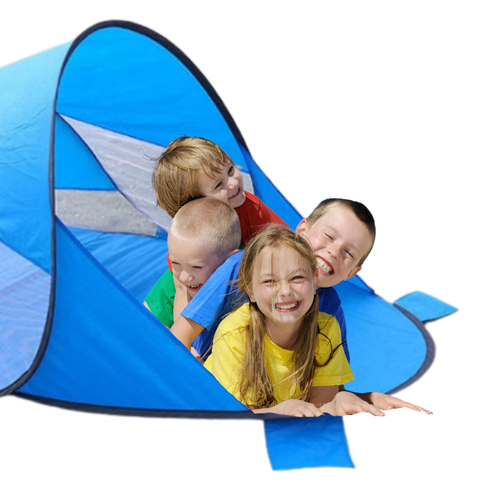 Duży Namiot Plażowy Samorozkładający Parasol Parawan na Plaże Ogrodowy XXL na Arena.pl