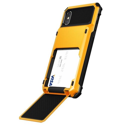 Etui VRS Design Damda Folder iPhone X Volcano Yellow na Arena.pl