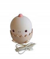 Lampka Nocna LED Silikonowa USB Dinozaur Egg
