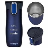Kubek termiczny z grawerem prezent/personalizowany Contigo West Loop-granat