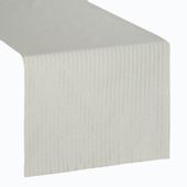 Bieżnik dekoracyjny FLASH-6 40x180 Eurofirany szampański w prążki