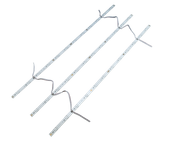 LED Bar to cut by one chip - 12LED/m, WHITE - 6500K, 12W, 24V, 1584lm