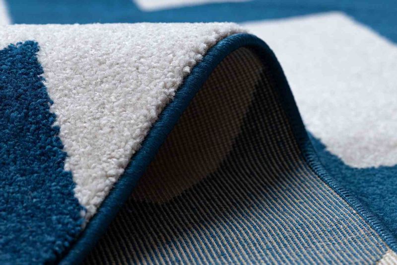 RUG/LU/ESMEA/ZIGZAK2/BLUE+WHITE/160x220 zdjęcie 7