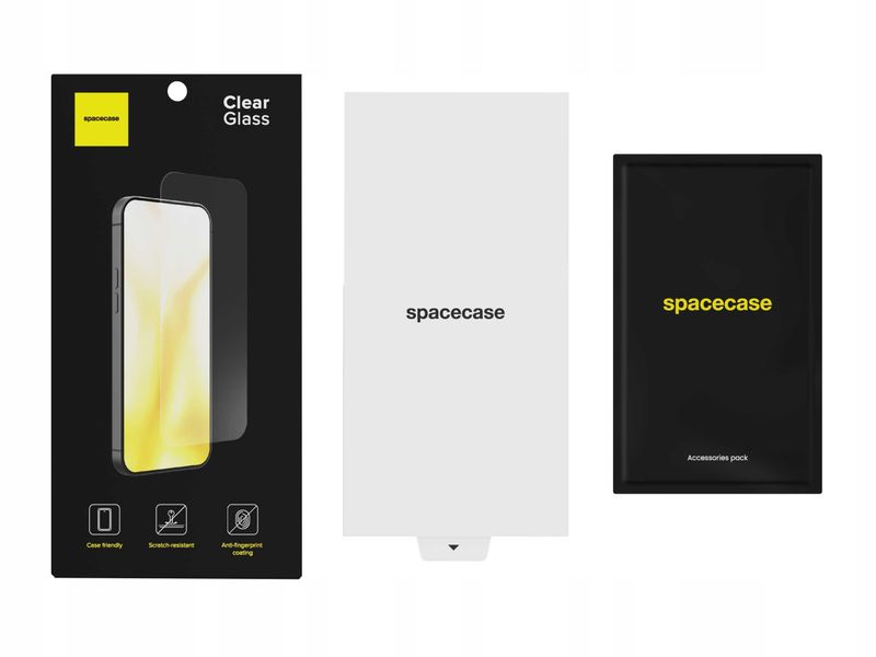 Spacecase Glass Clear 2.5D Poco F7 5G zdjęcie 6