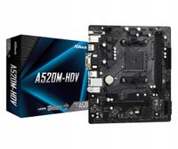 Płyta główna ASrock A520M-HDV micro ATX AMD Ryzen AM4 2x DDR4