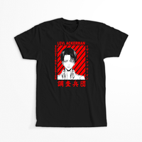 Koszulka Czarna Attack on titan WYBIERZ KOLOR KOSZULKI I FASON Damska 2XL