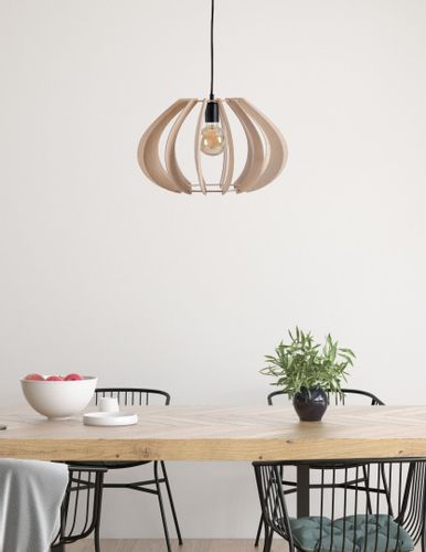 Lampa wisząca 1xE27 NORA NATURAL 642 na Arena.pl