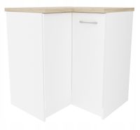 Szafka kuchenna narożna rogowa 90x90 Biała