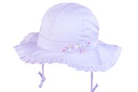 Tutu kapelusz na lato dwustronny lawendowy UV +30 50-52