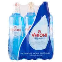 Veroni Mineral Pure Naturalna woda mineralna niegazowana 1,5l x 6sztuk
