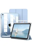 Etui na Tablet iPad 12.9 cali (2018/2020/2021) Magnetyczne Błękitne
