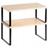 Półka Kuchenna Drewniana 33,5x19,5x16 cm / 33,5x18,5x13,5 cm 2 szt.