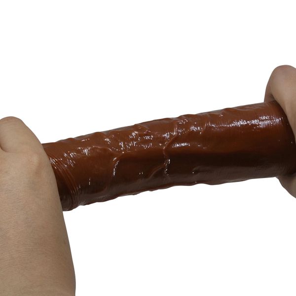 Pretty Love Rufus Realistic Vibrating Dildo (Brown Edition) zdjęcie 8