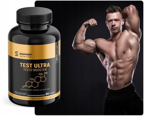 TESTOSTERON Tabletki BOOSTER TESTOSTERONU Pożądanie Libido | INSPORT na Arena.pl