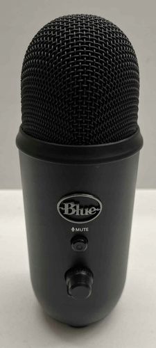 Mikrofon pojemnościowy PRZEWODOWY BLUE YETI USB CZARNY na Arena.pl