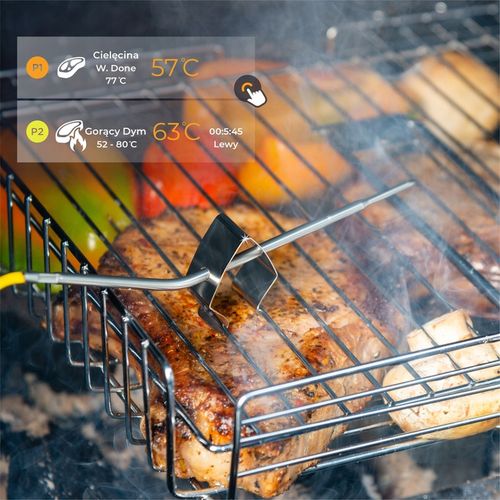 Deiss PRO Termometr kuchenny cyfrowy do mięsa, grilla, 2 sondy, bluetooth na Arena.pl