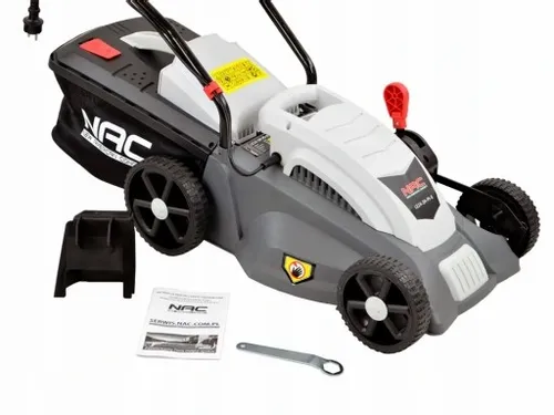 KOSIARKA ELEKTRYCZNA NAC LE14-34-PI-G 1400 W INDUKCJA MULCZOWANIE 34 CM na Arena.pl