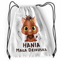 Plecak Sportowy Szkolny Dla Hani Córki Dziecka Z Nadrukiem Ze Zdjęciem