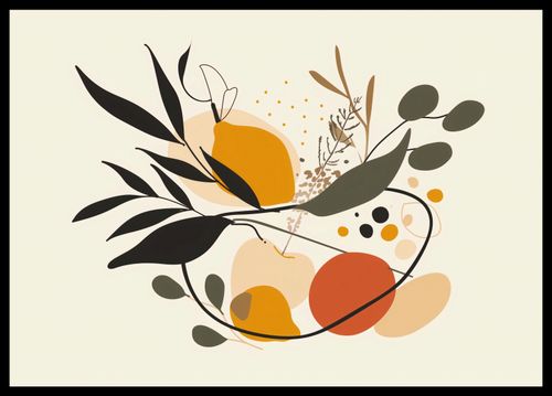 Plakat 59,4x42cm Botaniczny Wir na Arena.pl