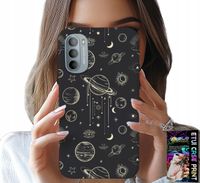 ETUI DO MOTOROLA G31 / G41 - KOSMOS PLANETY GWIAZDY KSIĘŻYC + FOLIA